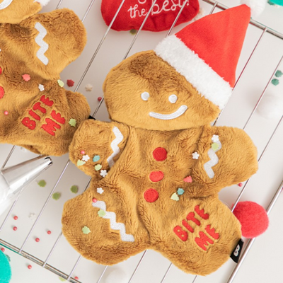 GINGERBREAD TUG TOY