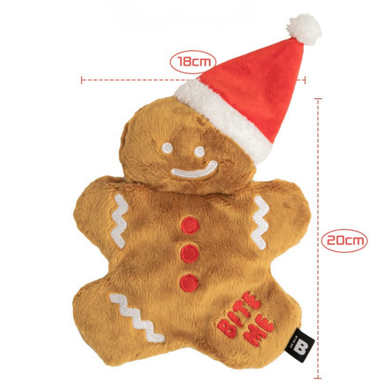 GINGERBREAD TUG TOY