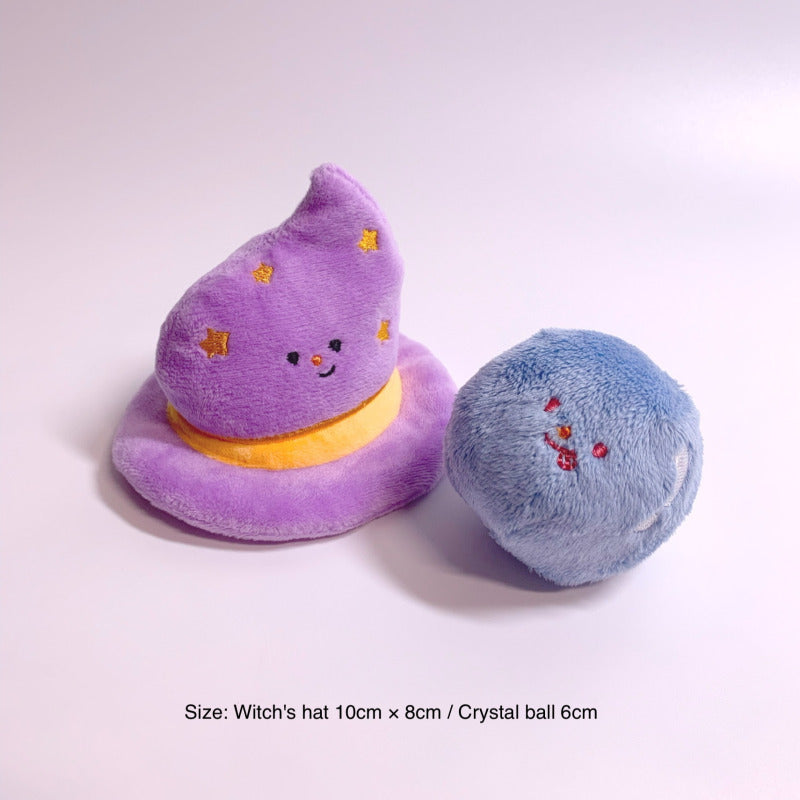WITCH'S HAT AND CRYSTAL BALL