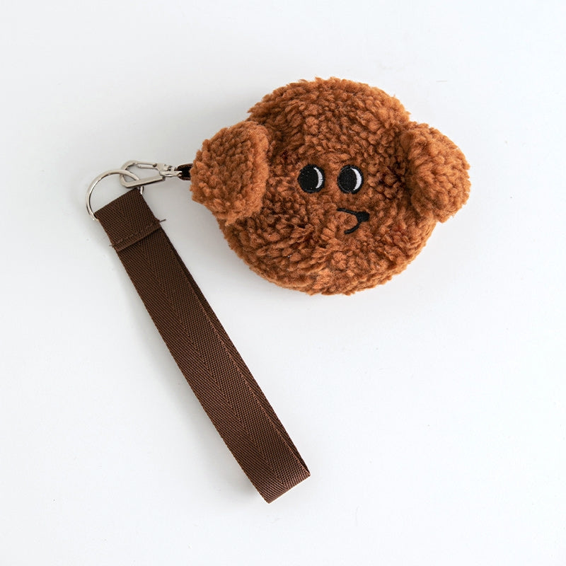 POODLE POOP BAG POUCH