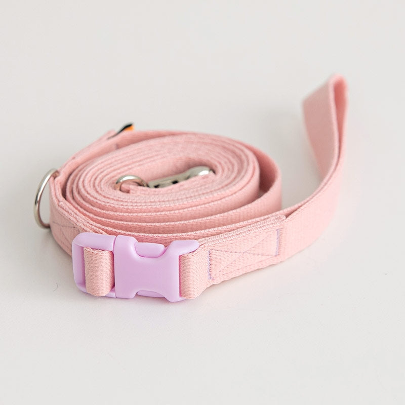 CANDY CRAYON LEASH / LIGHT PINK